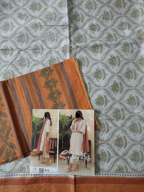 Regalia Original 3Piece Lawn Design No:1