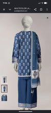 J. Lawn 3-Piece Unstitched Suit – Everyday Elegance for Summer (A4)