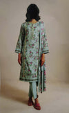 AlKaram Lawn 3-Piece Unstitched Suit – Everyday Elegance for Summer (MS-EC106-26-Blue)