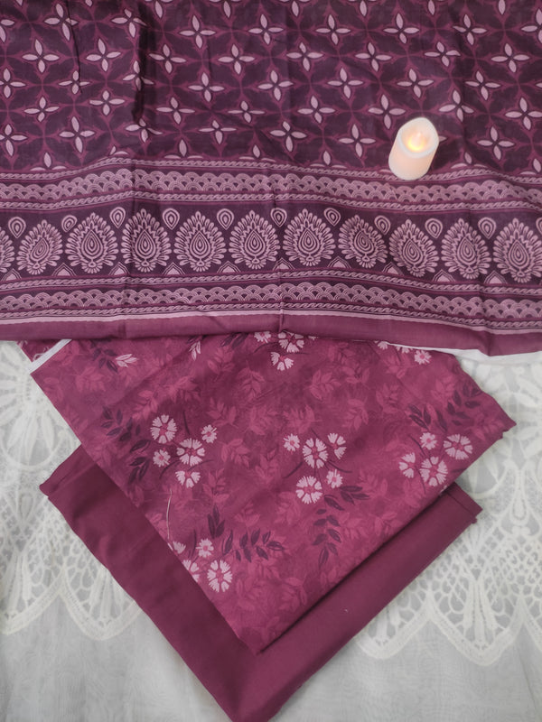 Safina Lawn 3Pcs Design No: 5