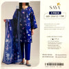 SAYA Original 3-Piece Unstitched Suit – Premium Lawn (U01-25412-17BR)