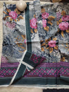 BinSaeed Soft Lawn 3-Piece Unstitched Suit – Everyday Wear (A9)