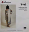 AlKaram Lawn 3-Piece Unstitched Suit – Everyday Elegance for Summer (MS-150.3-26 Peach)