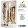 SAYA Original 3-Piece Unstitched Suit – Premium Lawn (U01-26218-P02B)