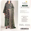 SAYA Original 3-Piece Unstitched Suit – Premium Lawn (U01-26152-P01B)