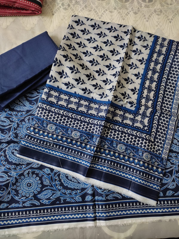 Safina Lawn 3Pcs Design No: 2